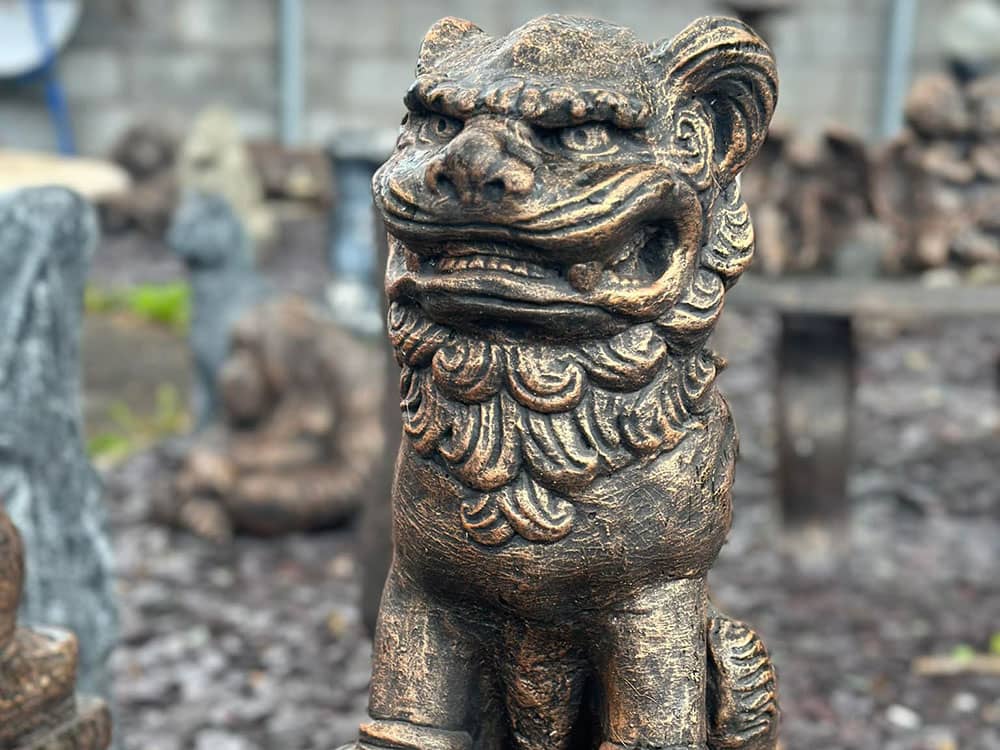 Chinese dragon garden ornament