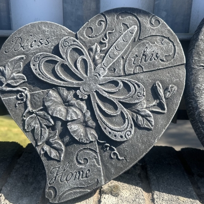 Bless This Home Love Heart 