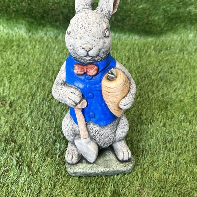 Blue Coat Rabbit & Carrot 
