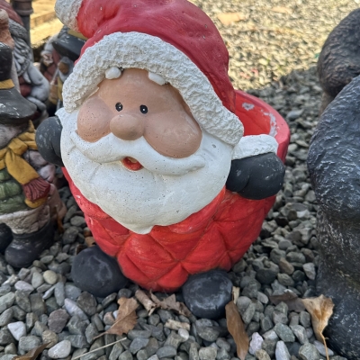 Father Christmas Planter 
