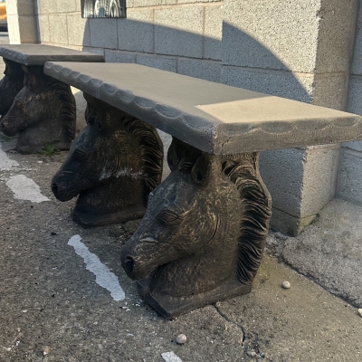 Horse Head Bench 
